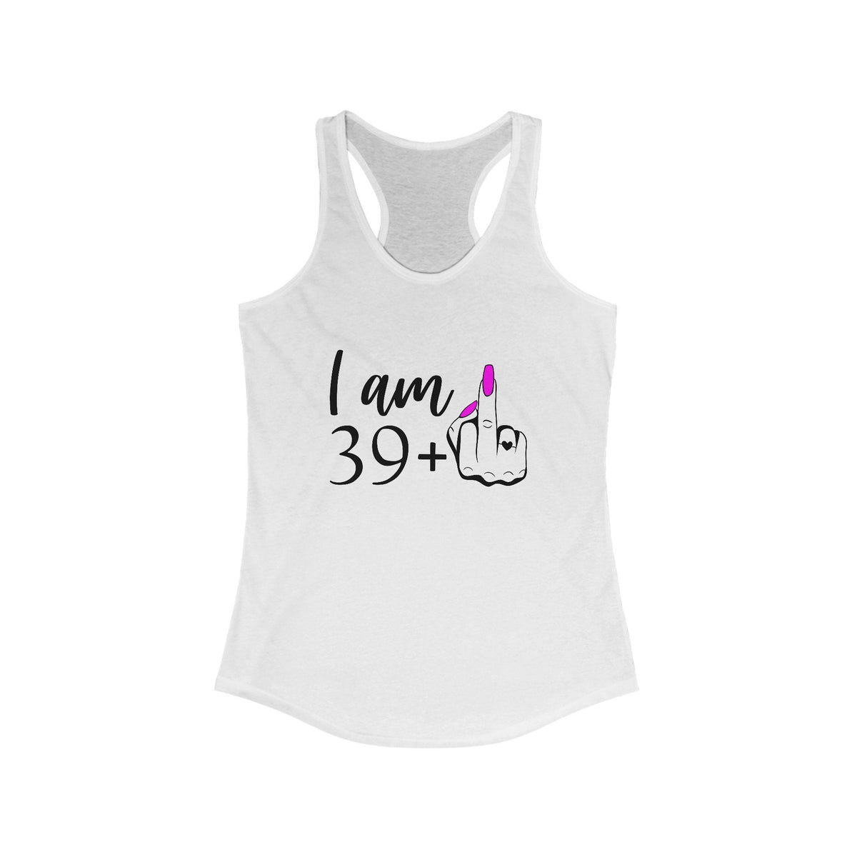 39 Plus 1 Racerback Tank