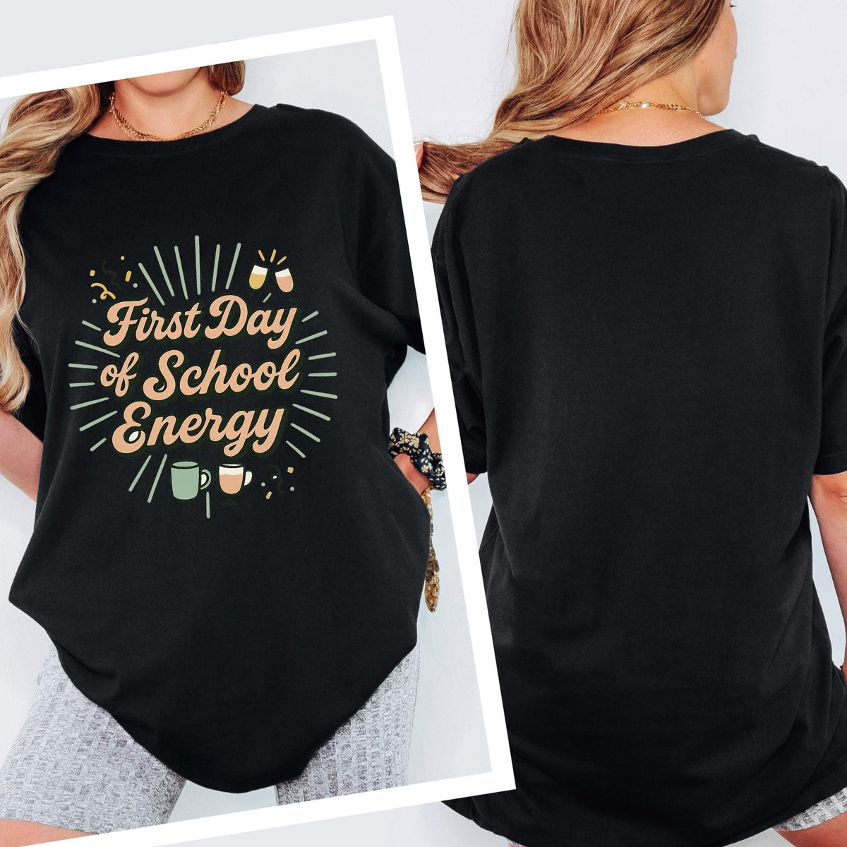 First Day of School Energy Tee