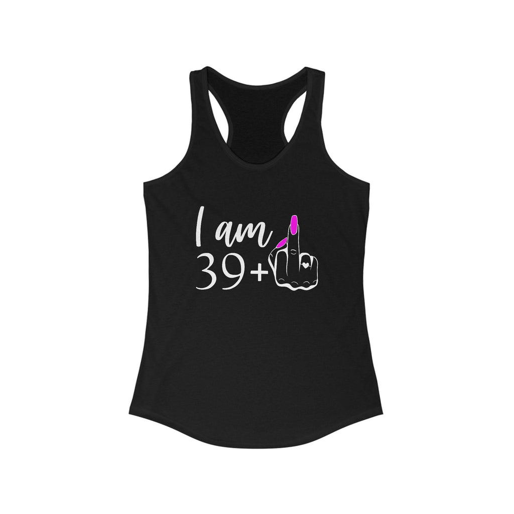 39 Plus 1 Racerback Tank