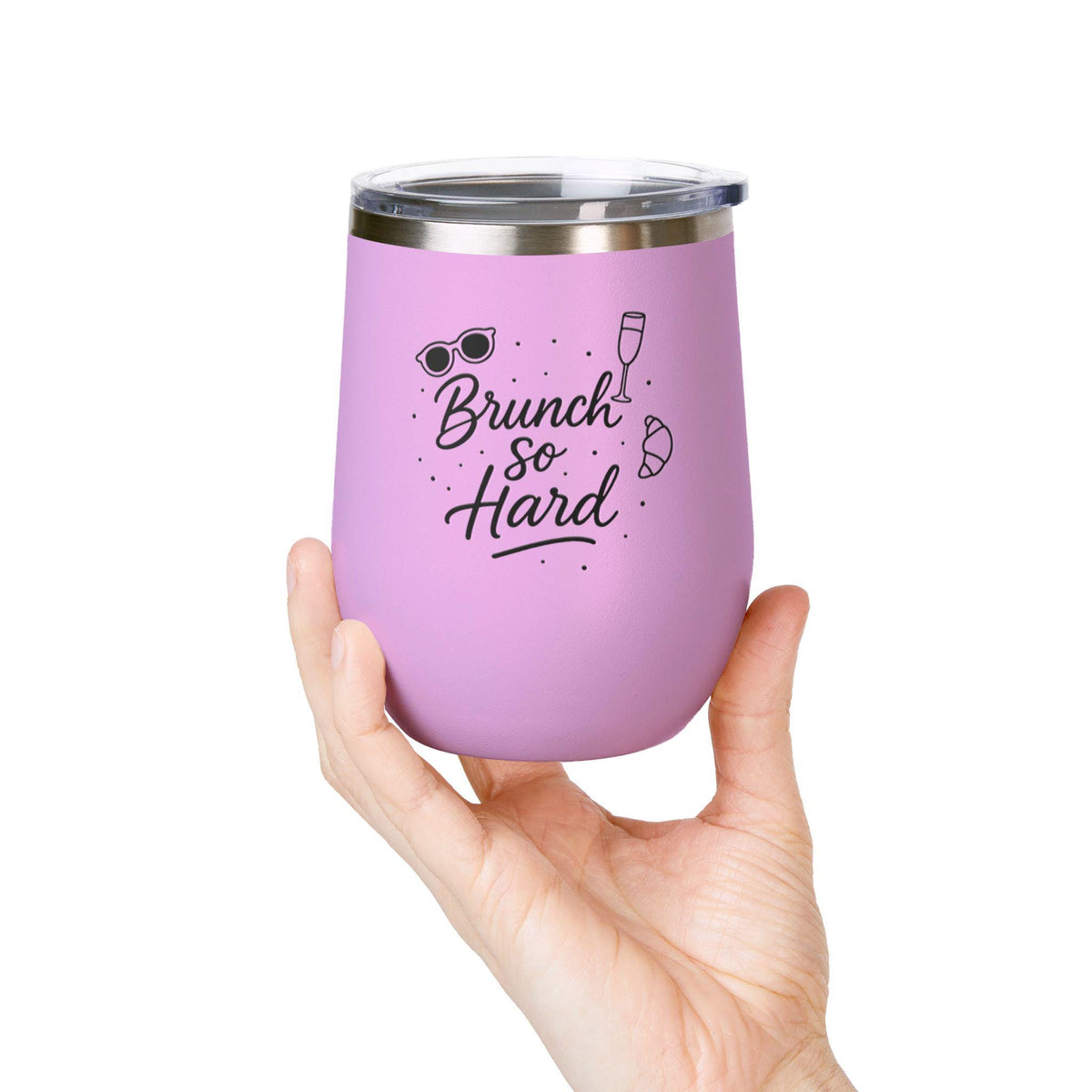 Brunch So Hard Wine Tumbler