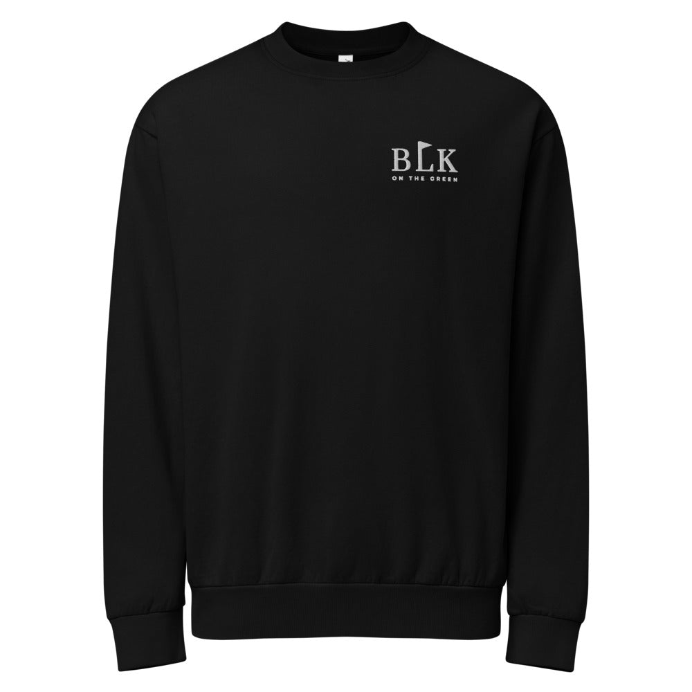 BLK on the Green, nineteenth hole sweatshirt, black