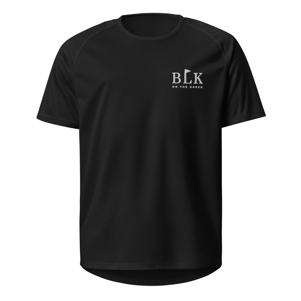 BLK on the Green, scramble jersey, black