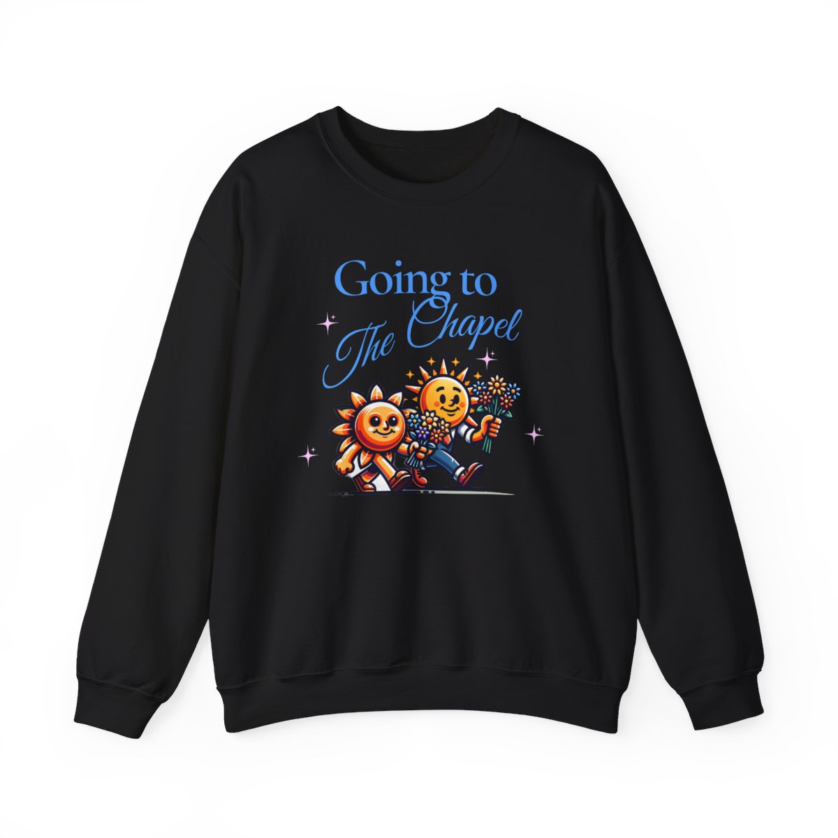 Going to the Chapel Sweatshirt in Black