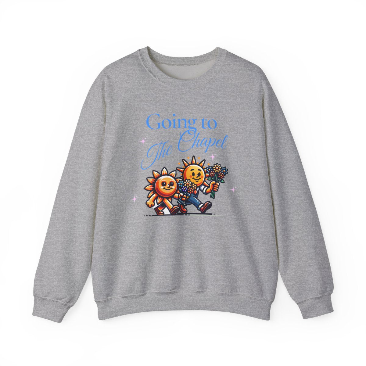 Going to the Chapel Sweatshirt in Sport Grey